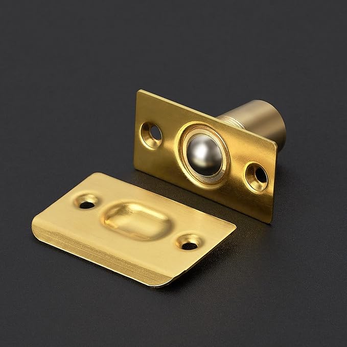 Ravinte Gold Door Ball Catch, Closet Door Latch Adjustable, 4 Pack | Solid - Image 4