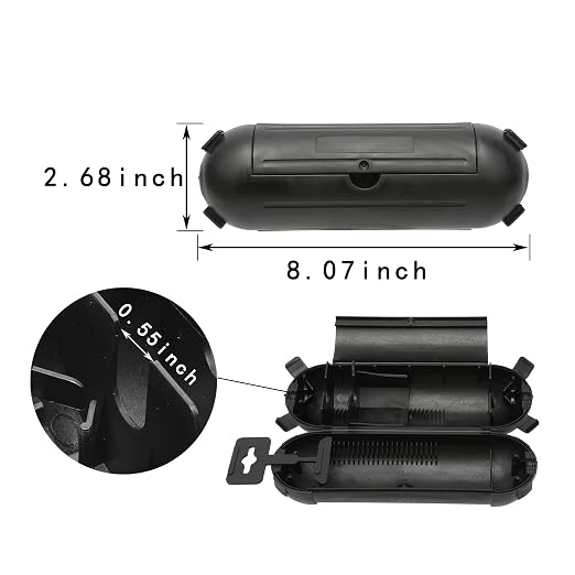 4-Pack Outdoor Extension Cord Safety Covers - Image 4