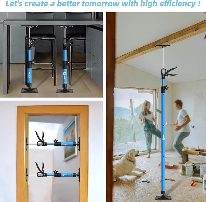 2PK Steel Cabinet Jacks for Installing Cabinets, 21.3-45.3Inches, Adjustable - Image 9