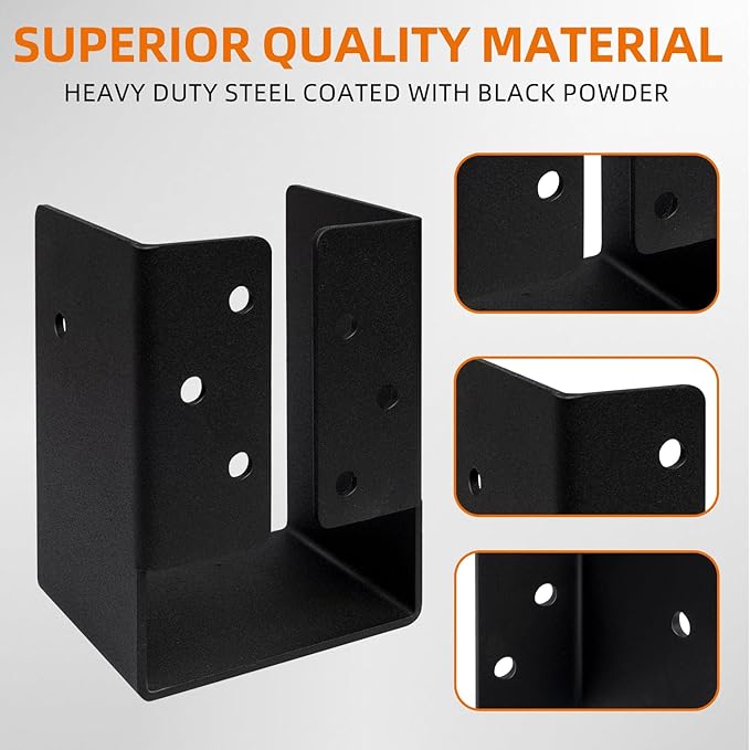 lifgarfe 4"x6" Concealed Joist Hanger Bracket Fit - Image 6