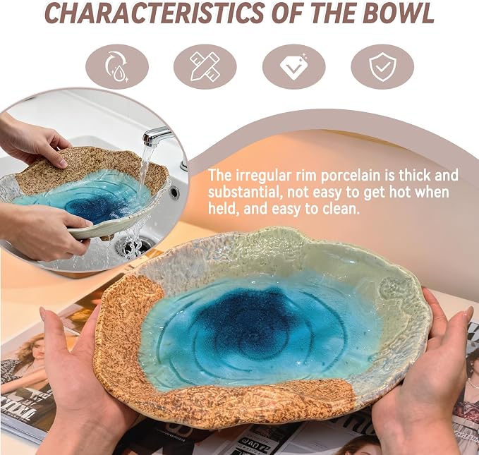 Fruit Bowl, Ceramic Christmas Bowl, Jewelry and Key Holder - Image 5