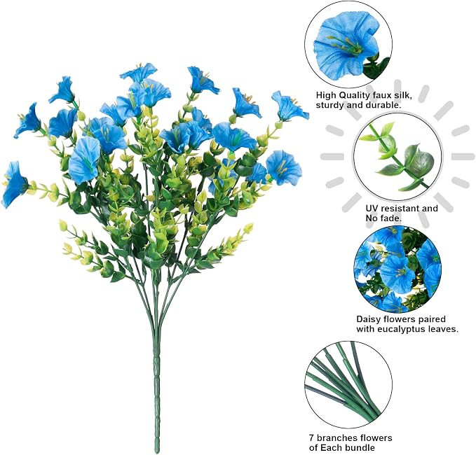 Artificial Fake Outdoor Flowers Plants - Image 6