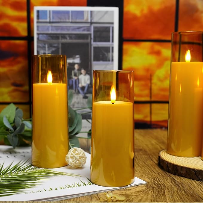 kakoya Flickering Flameless Candles Battery Operated - Image 6