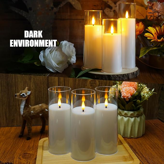 kakoya Flickering Flameless Candles Battery Operated - Image 5