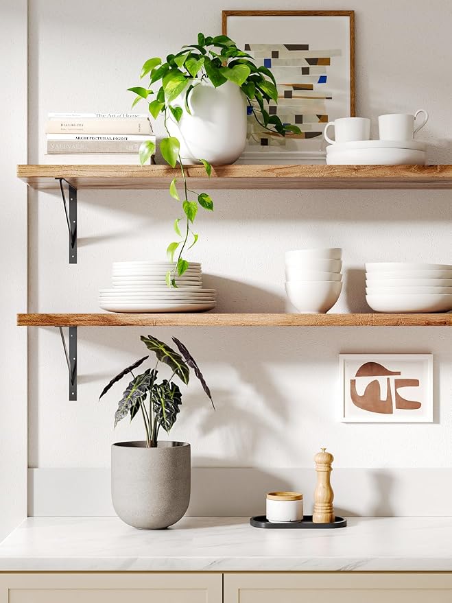 LE TAUCI 6 Inch Plant Pot, Ceramic Planter - Image 2