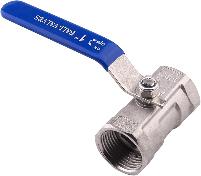 DERNORD Stainless Steel Ball Valve 1PC Type 1 Inch NPT Standard Port - Image 6