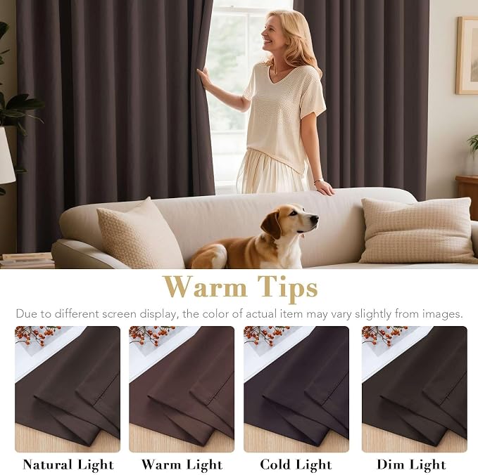 H.VERSAILTEX Three Pass Microfiber Blackout Thermal Insulated Grommet Panels - Image 6