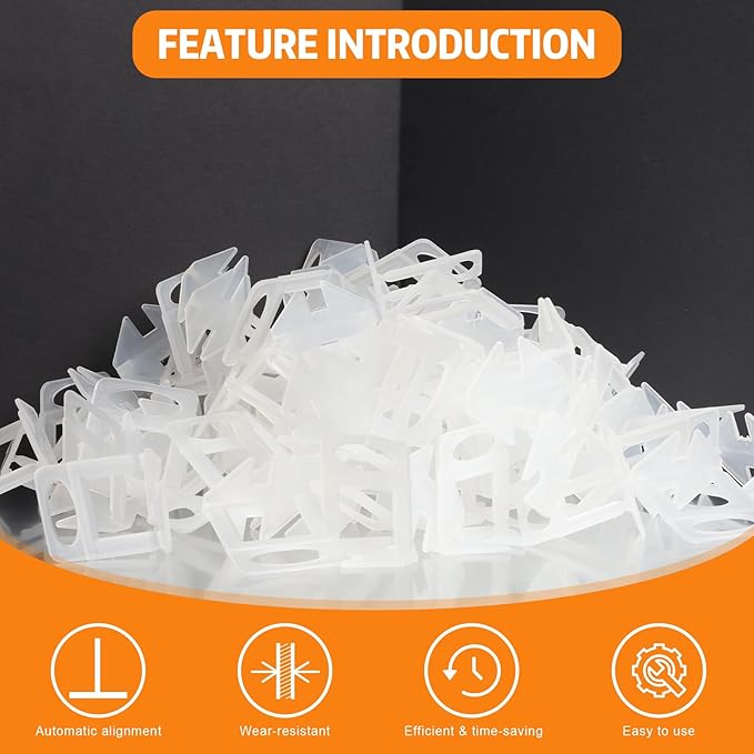 DGSL 5500 Pcs Tile Spacers 1/16 Inch, Tile Leveling System - Image 4