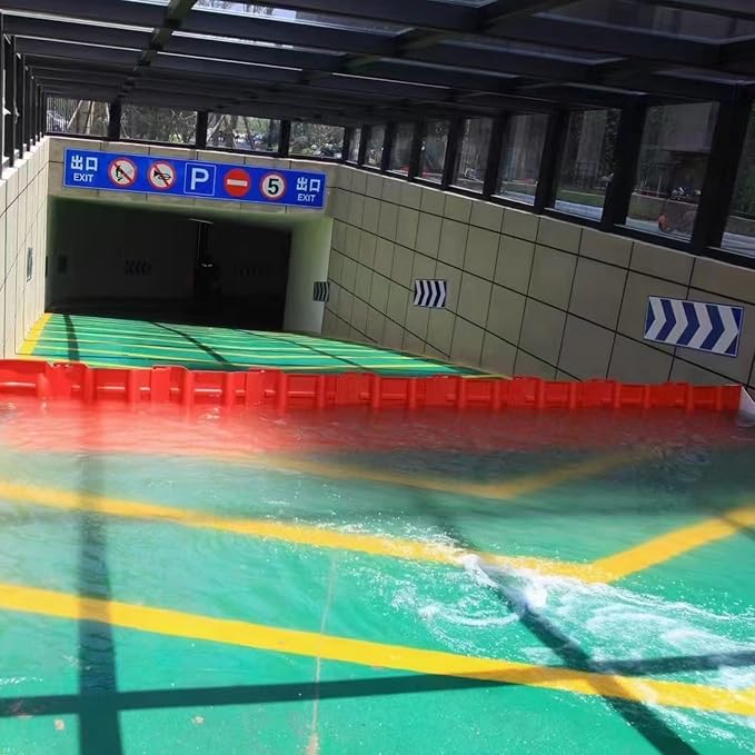Garage Flood Barrier, Dam Sealer ABS Heavy Duty Damit Water Curb Decreases - Image 2