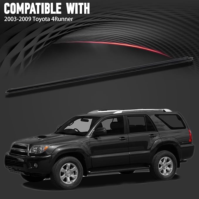 Rear Tailgate Liftgate Trunk Hatch Car Outer Door Window Moulding Sweep Felt - Image 7