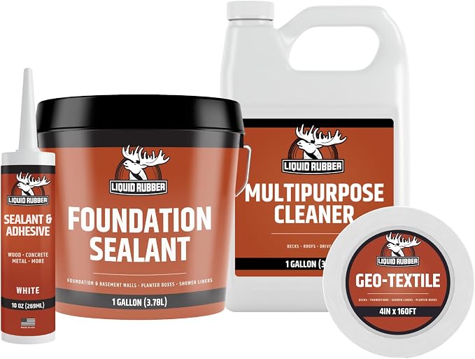 Liquid Rubber Exterior Foundation Kit - 1g Foundation Sealant by LiquidRubber