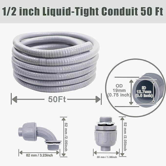 Liquid-Tight Conduit and Connector Kit - Image 2