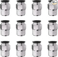 3/8 Push to Connect Fittings npt Thread to 5/16 Air Line Quick | Pneumatic by Unknown