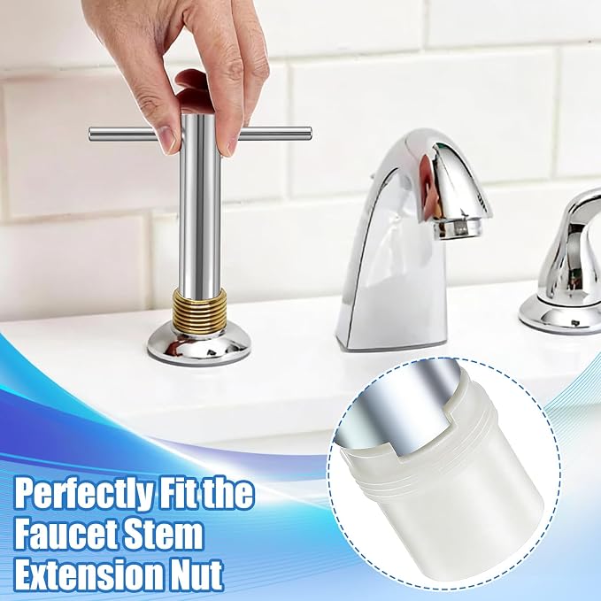 Enhon 2 Faucet Cartridges, Removal Tool, Compatible - Image 3