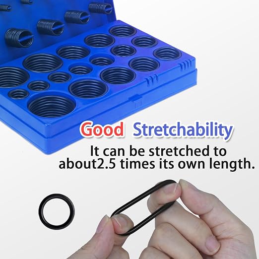 ZDBB 826 Pcs Universal Rubber O Ring Assortment Kit in Inch Standard SAE - Image 8