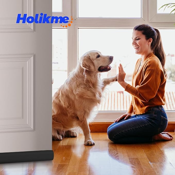Holikme Under Door Draft Stopper 2pack 36 inch, Save Energy - Image 6