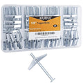 1/8 Toggle Bolts for Drywall, Dry Wall Anchors and Screws Kit, Butterfly by KURUI