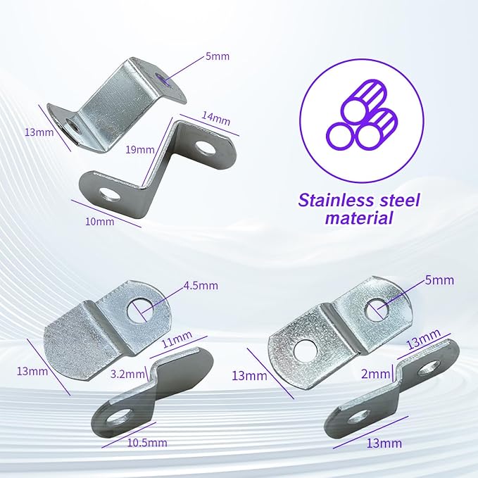 15 Set Canvas Clips Variety Offset Framing Clips - Image 6