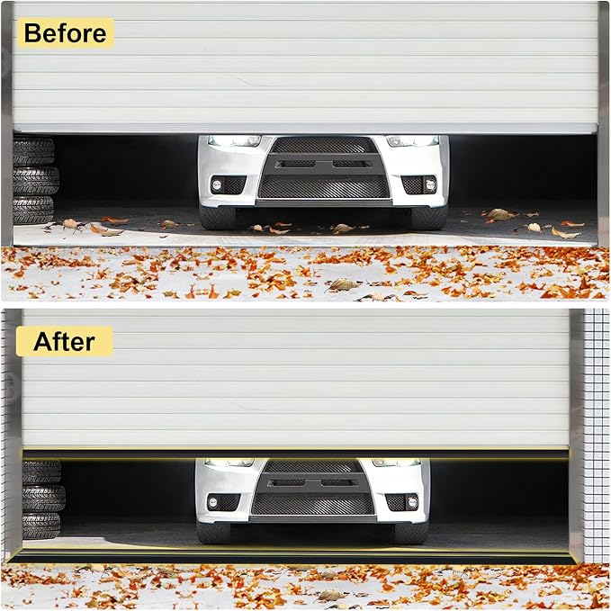 DGSL Garage Door Bottom Seal, 5/16 T-End Rubber Weather Stripping, 12 FT | U+O - Image 4