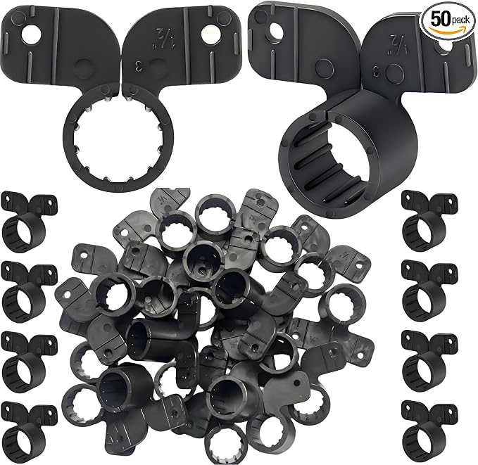 LAZIRO 1/2 Inch Pex Suspension Pipe Clamps, Tubing Supports by Unknown