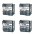 NineLeaf 6x6x4 Outdoor Electrical Box IP67 Weatherproof Junction Box, by NineLeaf