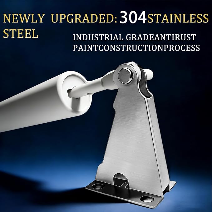 Heavy Duty Storm Door Closer, SUS 304 Stainless Steel Components | Adjustable - Image 2