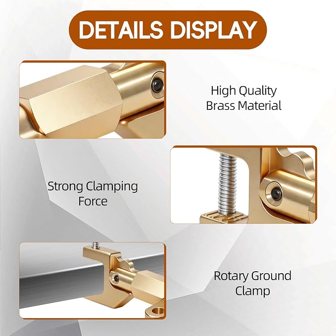 600 Amp 0.9Kg Welding Ground Clamp - Image 4