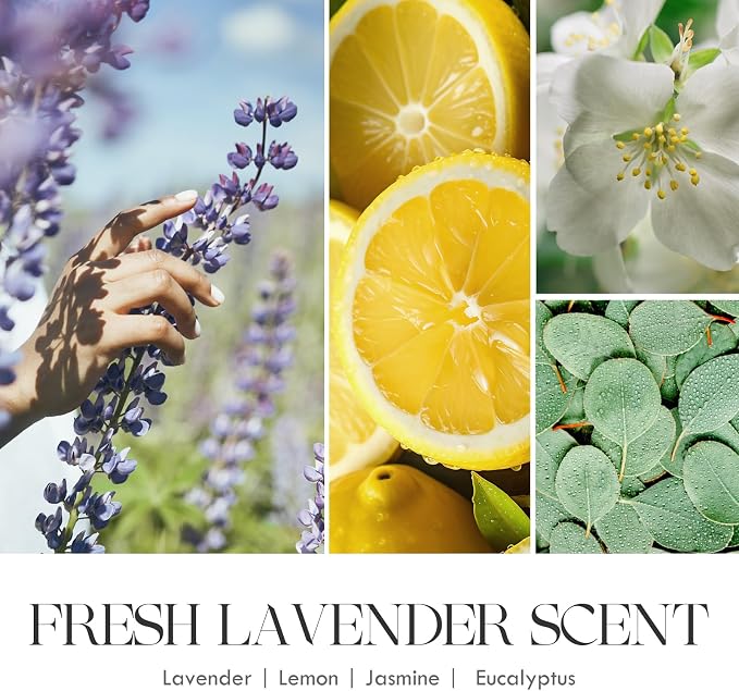 AOOVOO Lemon Lavender Scented Candle - Image 4