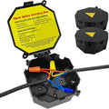 MIARALA Black Open Splice Junction Box | Electrical Splice Box Wire Junction Box by MIARALA