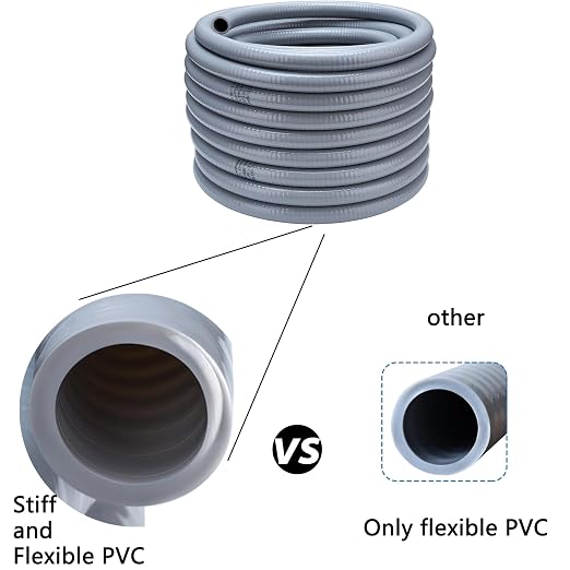 15FT 3/4" NPT PVC Liquid Tight Conduit Kit UL 2 Straight 2 Angle Connector | UV - Image 3