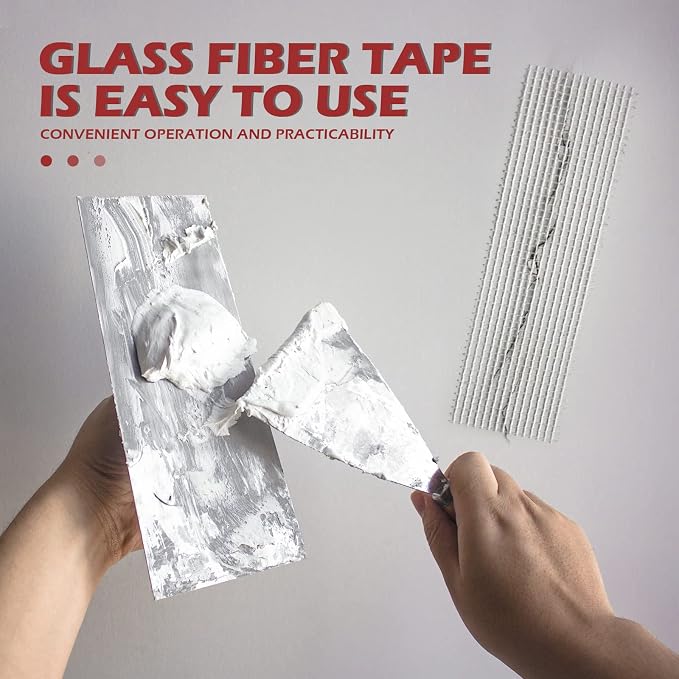 12Pcs - Drywall Joint Tape, Fiberglass Mesh Tape - Image 5