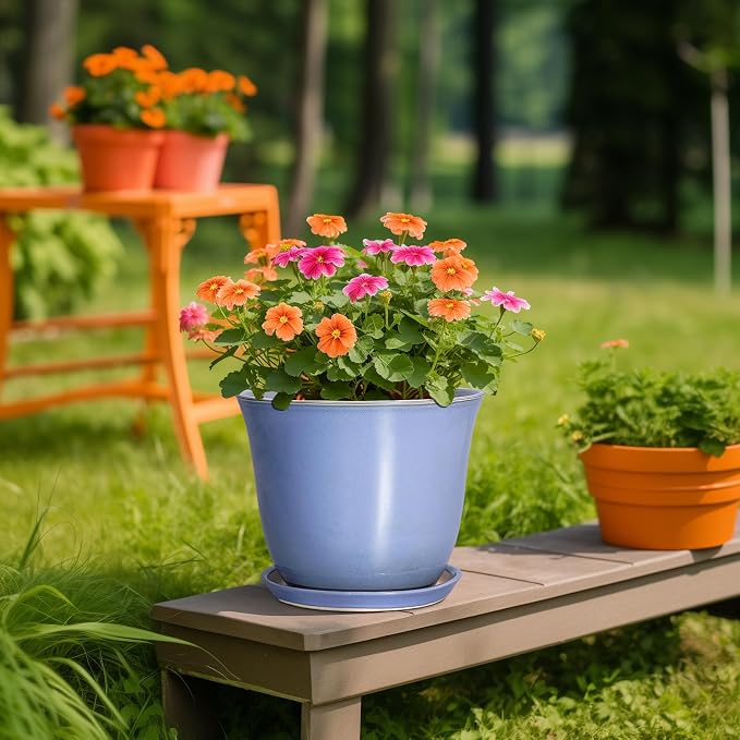 Ceramic Plant Pots, 10 Inch Plant Pot - Image 5