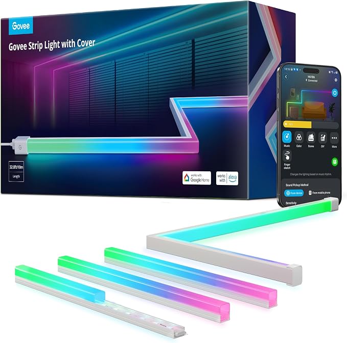 Govee RGBIC LED Strip Lights 32.8ft by Unknown