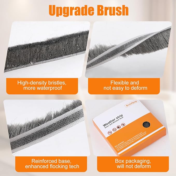 40FT Self-Adhesive Weather Stripping Seal - Image 7