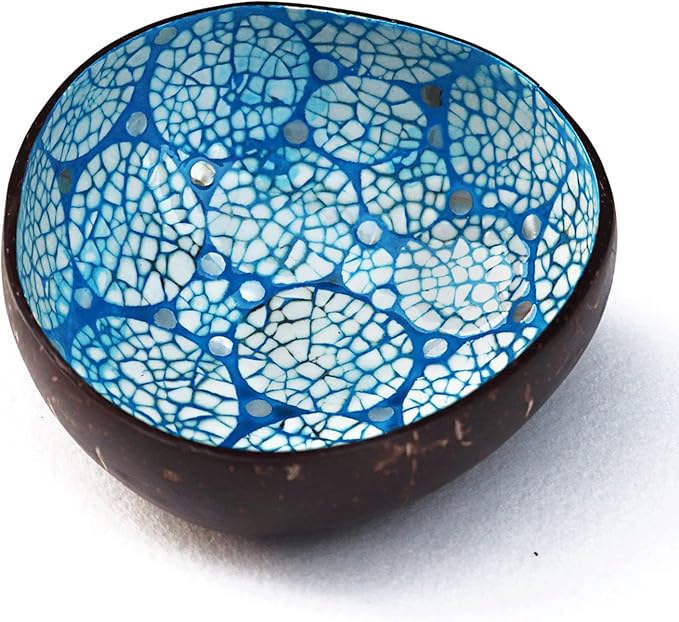 Natural Coconut Bowl Key Decorative by ChezMax