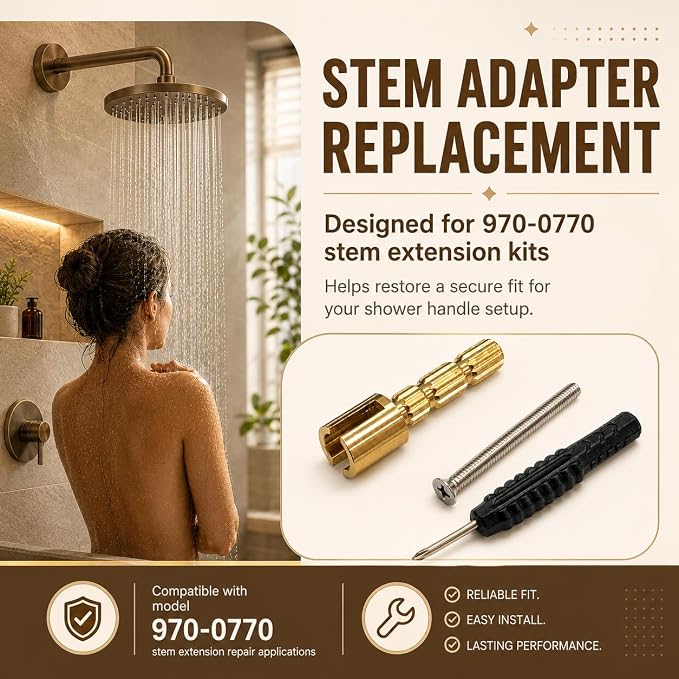 970-0770 Brass Stem Adapter Kit - Image 5