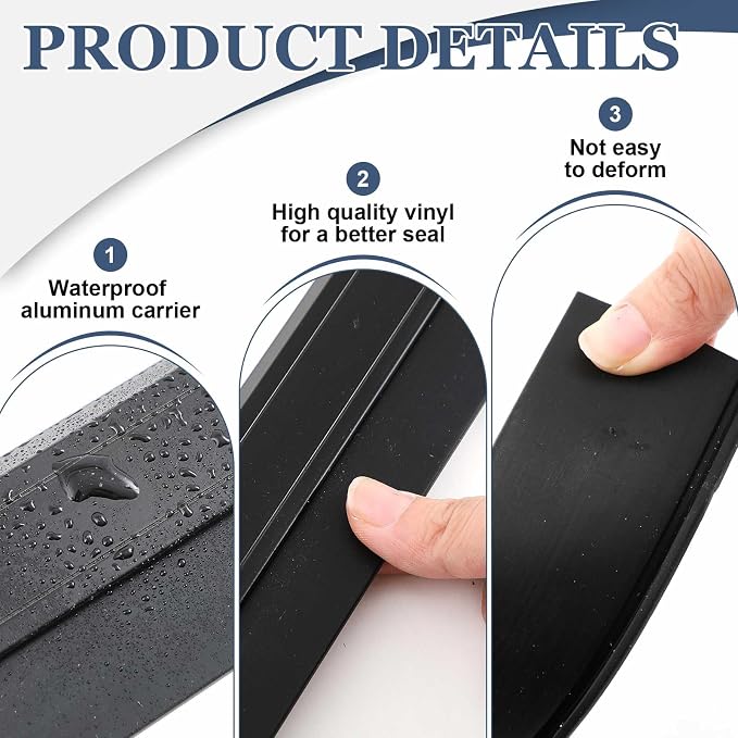 FoldTier 4 Pcs All-Season Door Sweep - Image 3