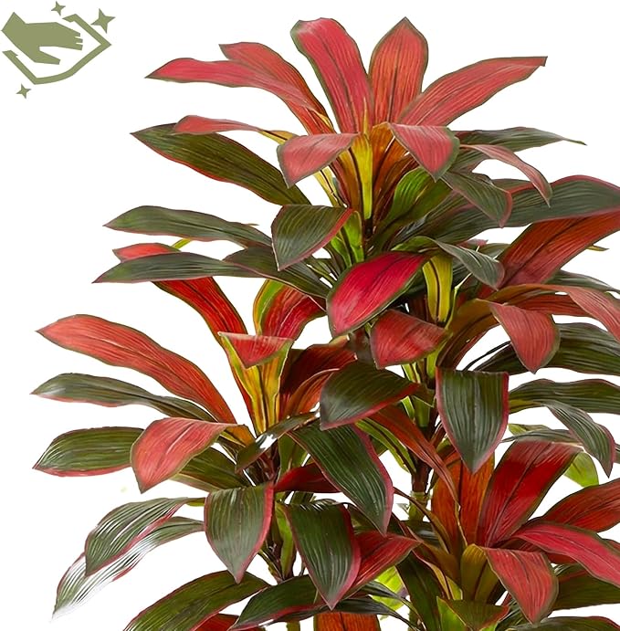 Artificial Red Dracaena Tree Indoor, 6FT Tall Fake Floor Plants - Image 6