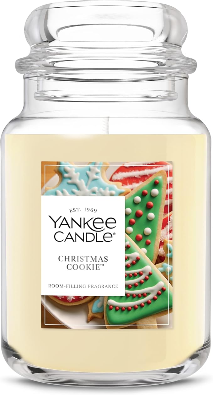 Yankee Candle Christmas Cookie Scented Candle, 22oz Large Jar by Unknown