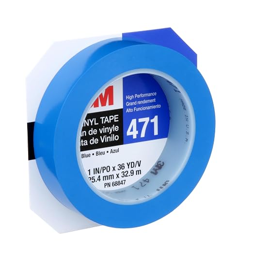 3M Vinyl Tape 471, 1 in x 36 yd, 1 Roll - Image 2