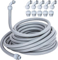 Neoaider 1/2 Inch 25FT Liquid Tight Conduit and Connector Kit | Flexible Non by Neoaider