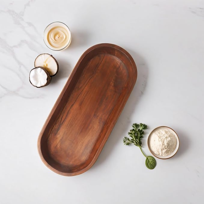 Wooden Dough Bowl - Image 7
