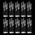 35inch 10pcs Acrylic Candelabra Centerpieces by MEISHAONV