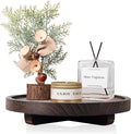 Round Decorative Tray Farmhouse Kitchen Decor Soap Dish, Lightweight, Easy Clean by zoocatia