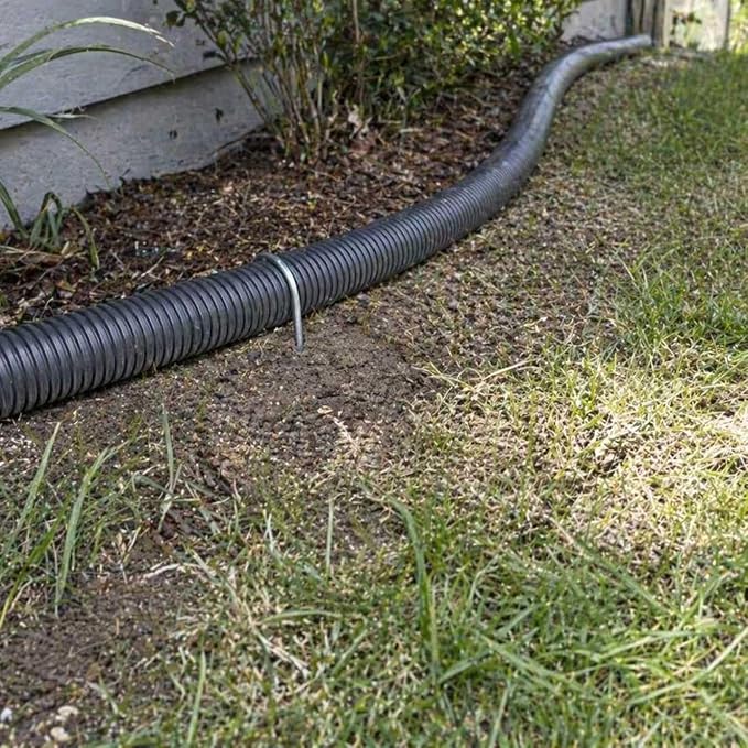 Heavy-Duty Downspout Holder – 3 Pack 6mm Thick U-Shaped Gutter Downspout - Image 5