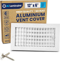 12" x 6" Duct Hole Adjustable Vent Cover by ACLAMINAIRE