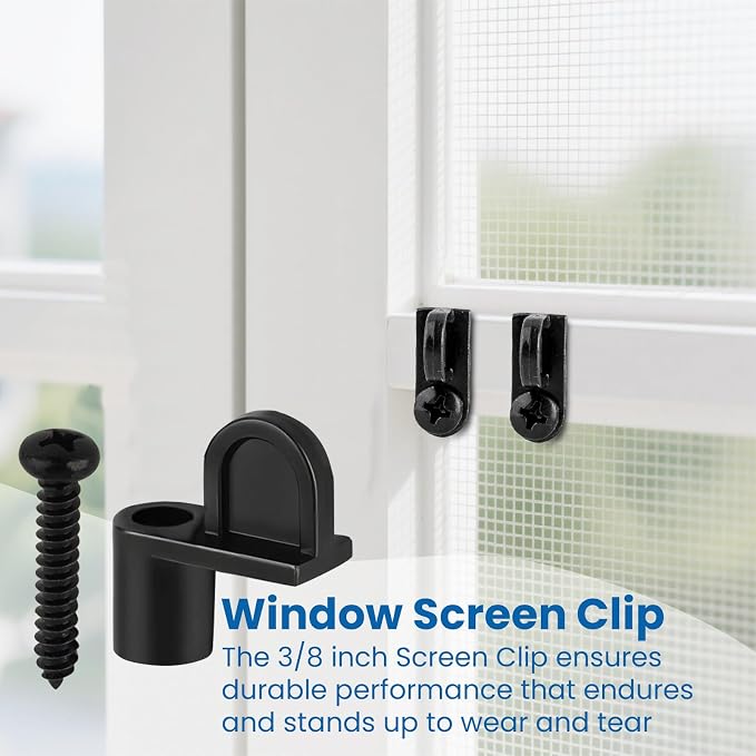 60 Pcs 3/8 Inch Nylon Window Screen Clips - Image 6