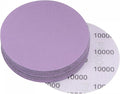 uxcell 15Pcs 4-Inch Purple Sanding Discs 10000 Grits Hook and Loop Professional by uxcell