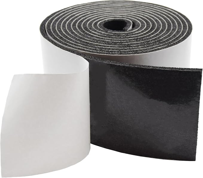 DOBTIM Pipe Insulation Foam Wrap Tape, Self Adhesive - Image 3