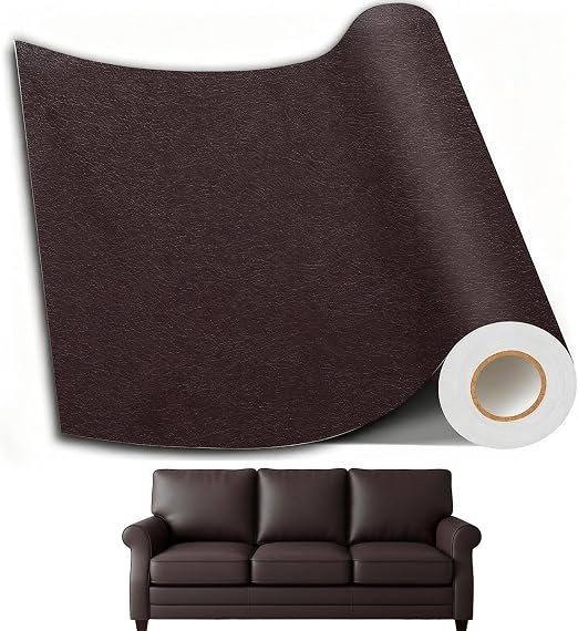 Leather Repair Patch, 24 x 54 Inch, Self Adhesive Leather Repair Tape, Large by Unknown